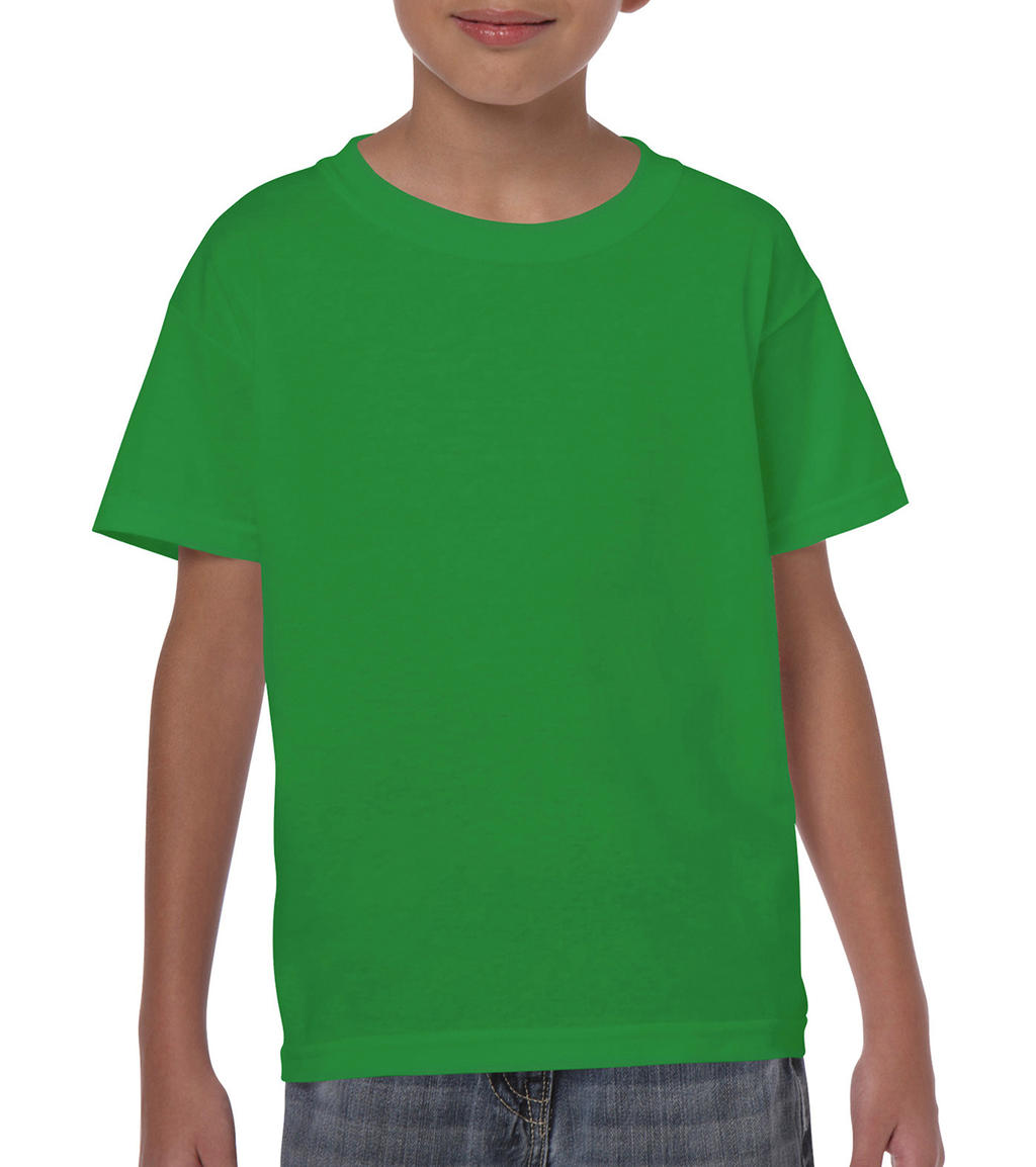  Heavy Cotton Youth T-Shirt in Farbe Irish Green