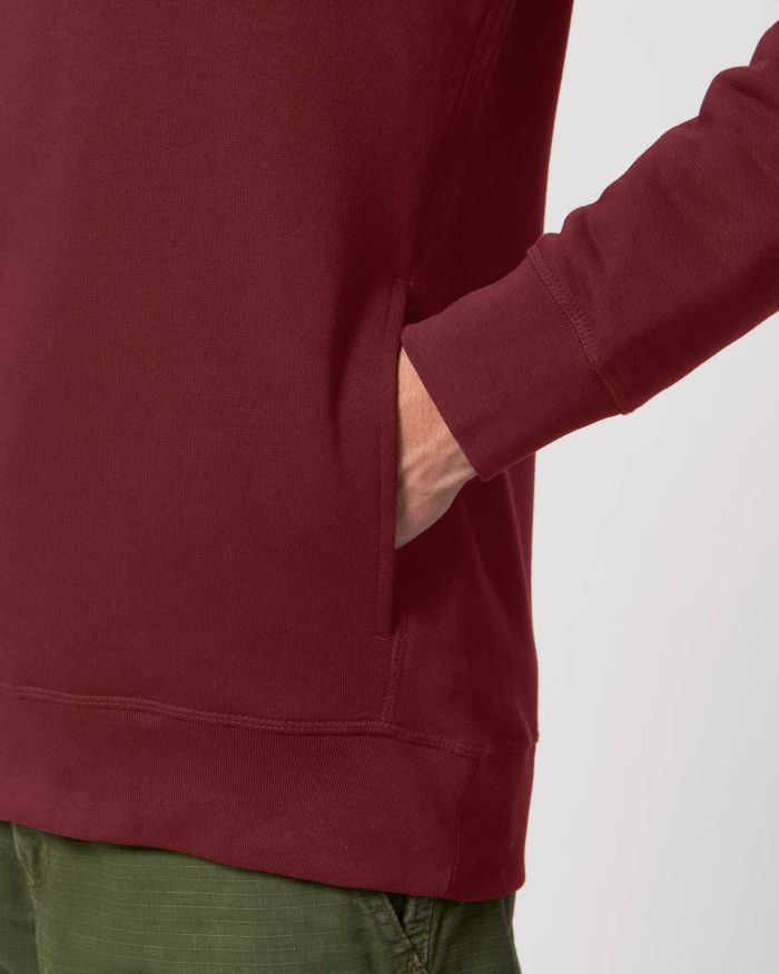 Hoodie sweatshirts Sider in Farbe Burgundy