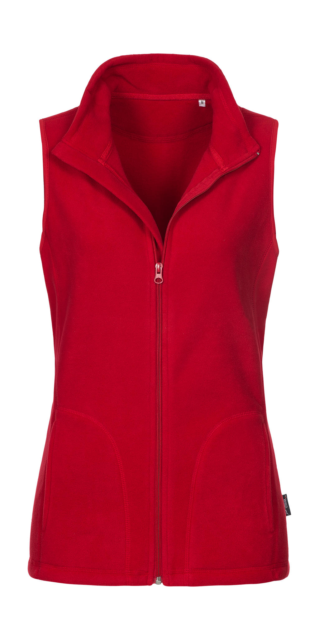  Fleece Vest Women in Farbe Scarlet Red