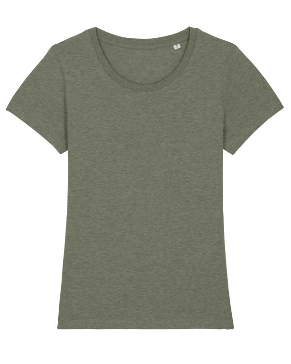 T-Shirt Stella Expresser in Farbe Mid Heather Khaki