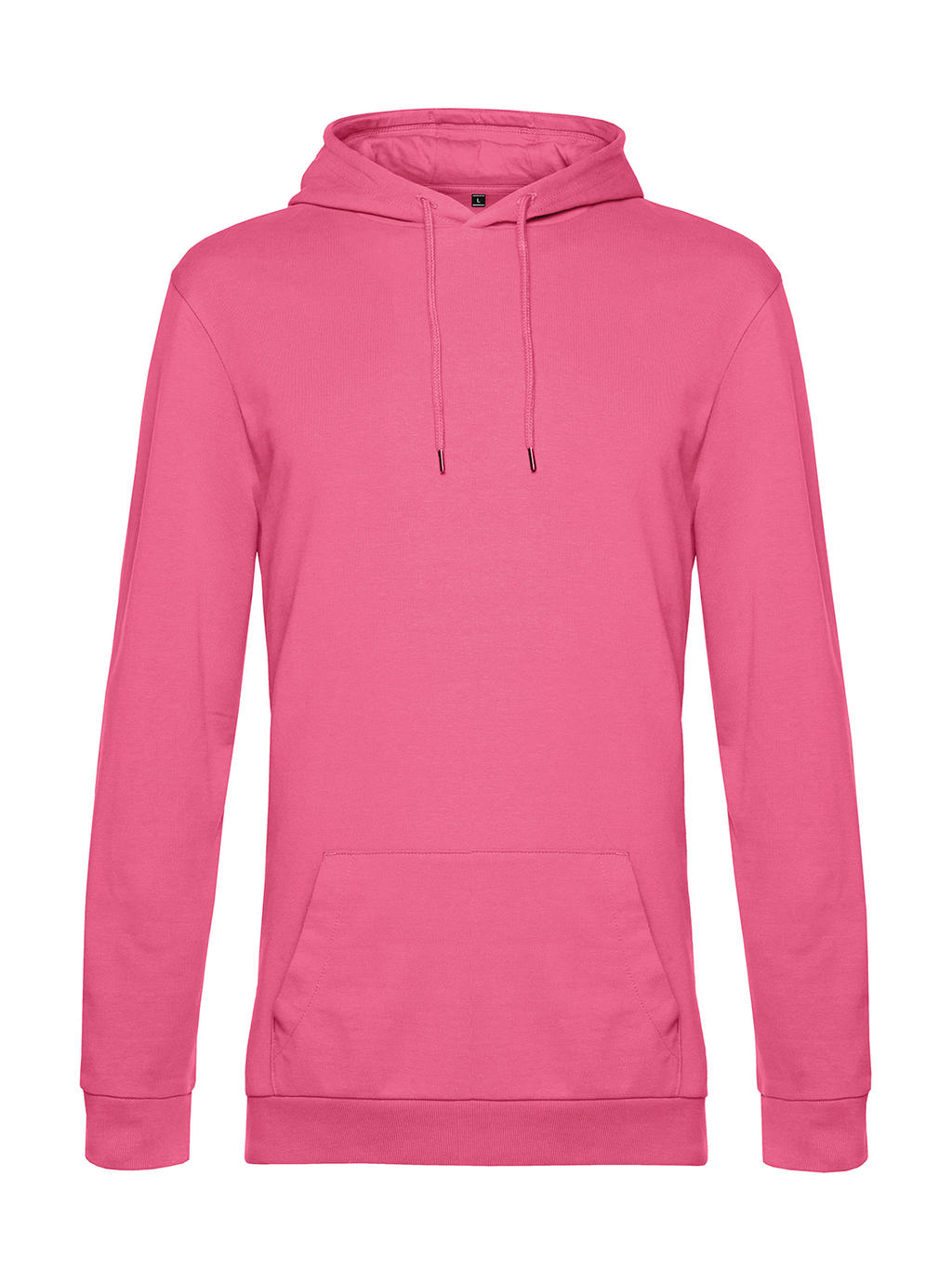  #Hoodie French Terry in Farbe Pink Fizz