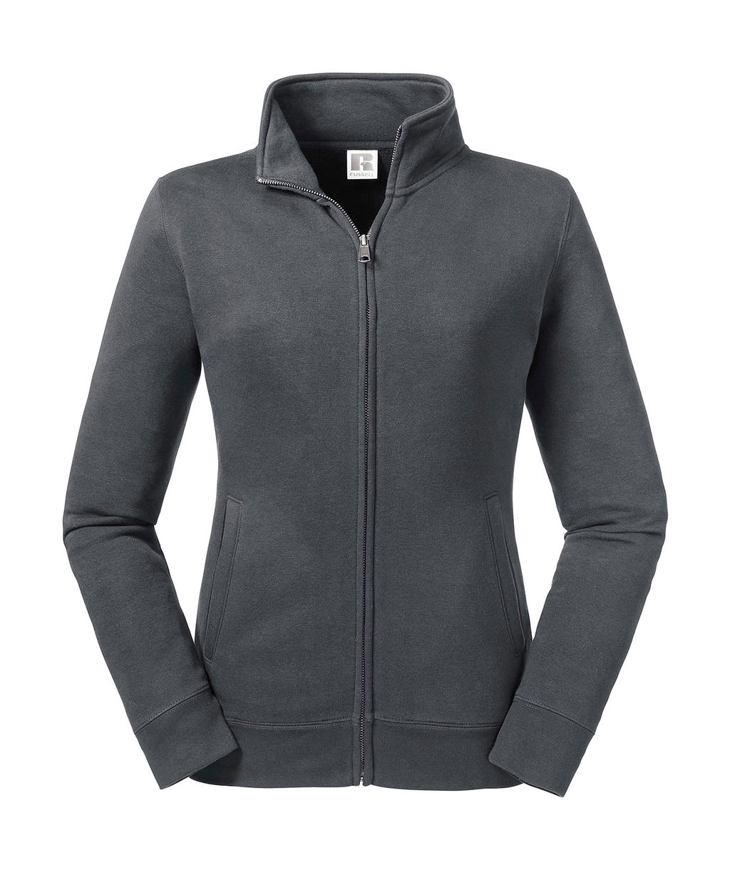  Ladies Authentic Sweat Jacket in Farbe Convoy Grey