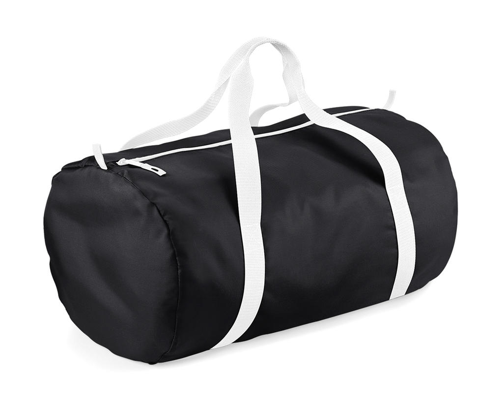  Packaway Barrel Bag in Farbe Black/White