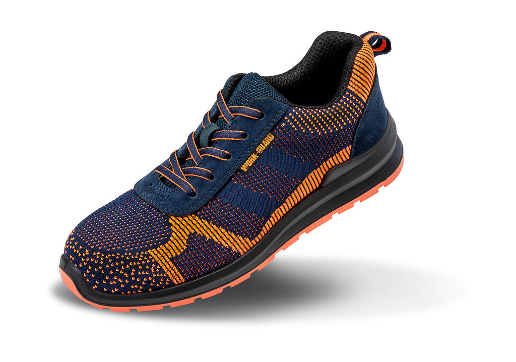  Hardy Safety Trainer in Farbe Navy/Orange
