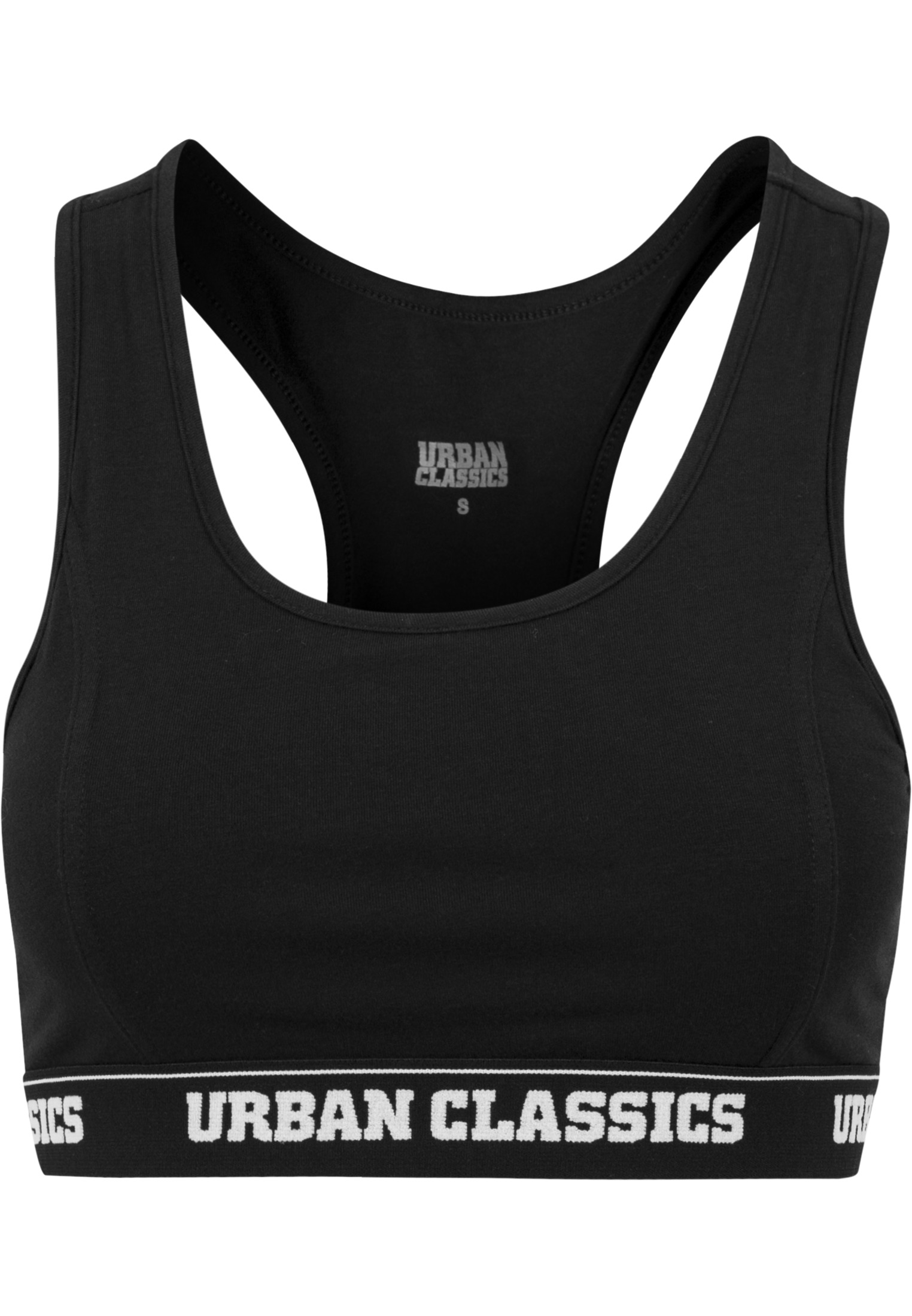 Sport Bras Ladies Logo Bra in Farbe black