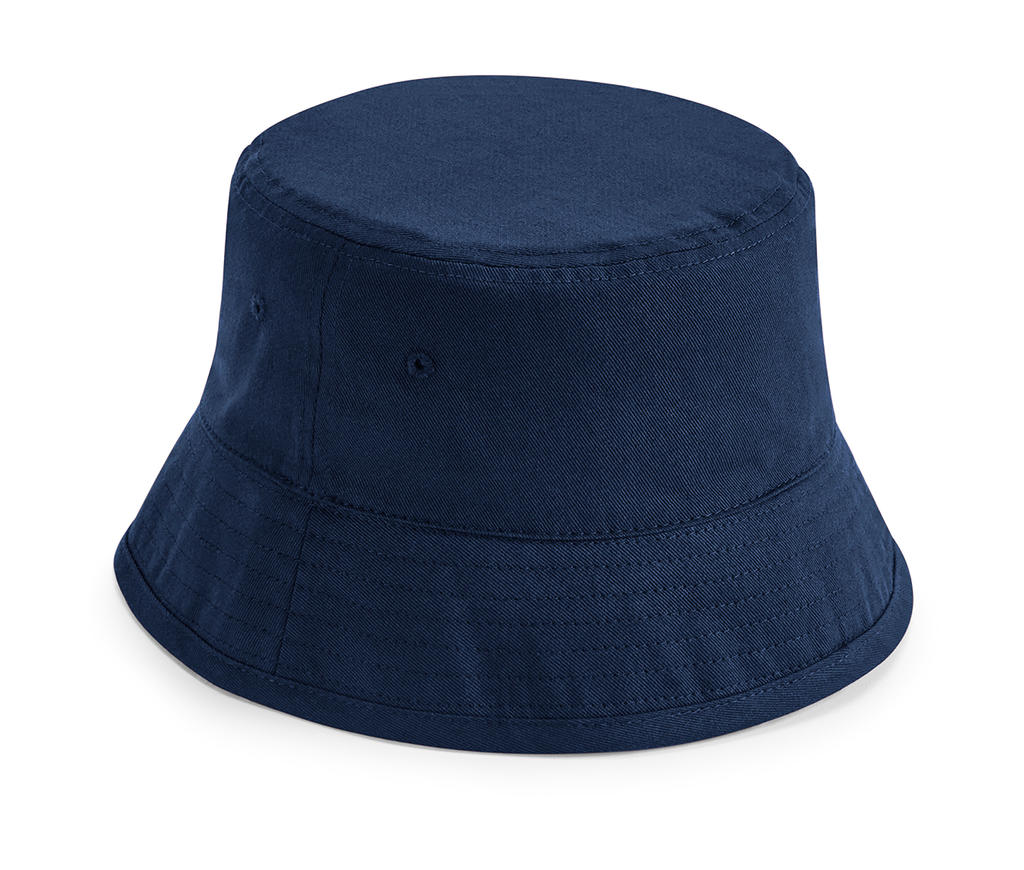 Organic Cotton Bucket Hat in Farbe Navy
