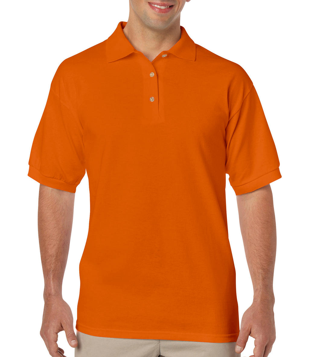  DryBlend Adult Jersey Polo in Farbe Safety Orange