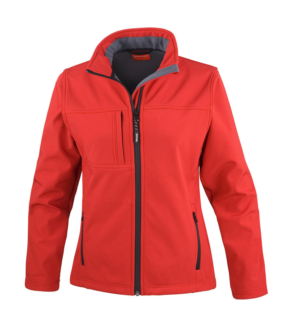  Ladies Classic Softshell Jacket in Farbe Red