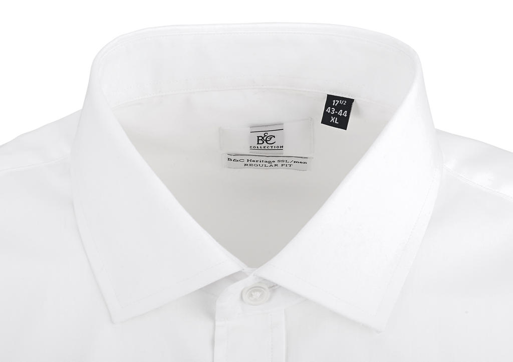  Heritage SSL/men Poplin Shirt in Farbe White