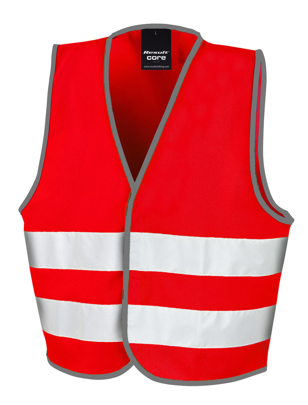  Junior Enhanced Visibility Vest in Farbe Red