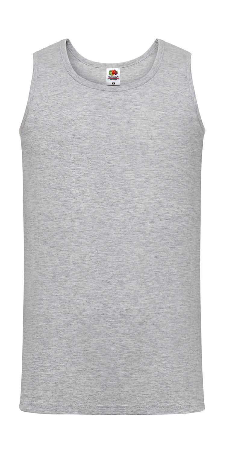  Valueweight Athletic Vest in Farbe Heather Grey