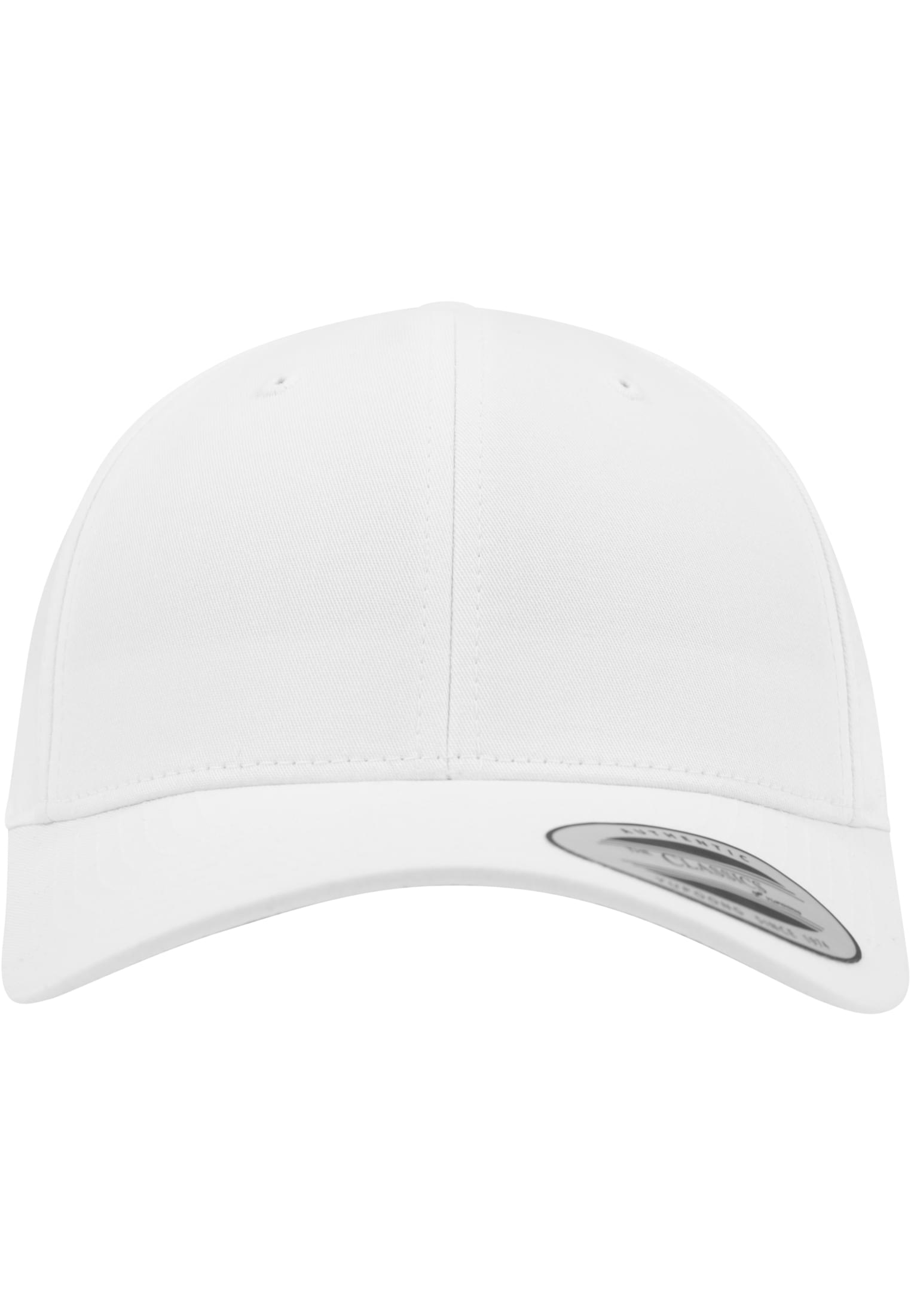 Snapback Curved Classic Snapback in Farbe white