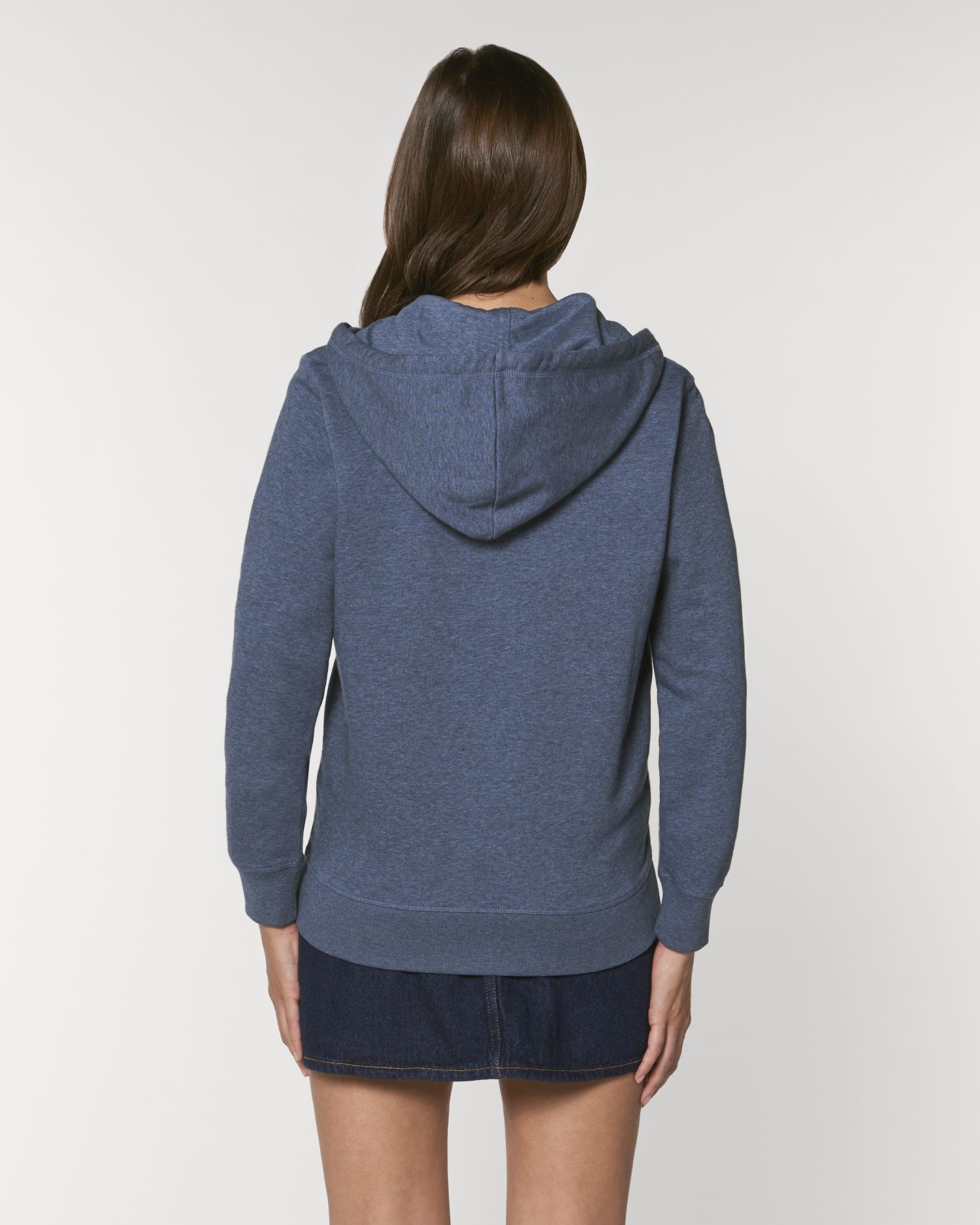 Zip-thru sweatshirts Connector in Farbe Dark Heather Blue