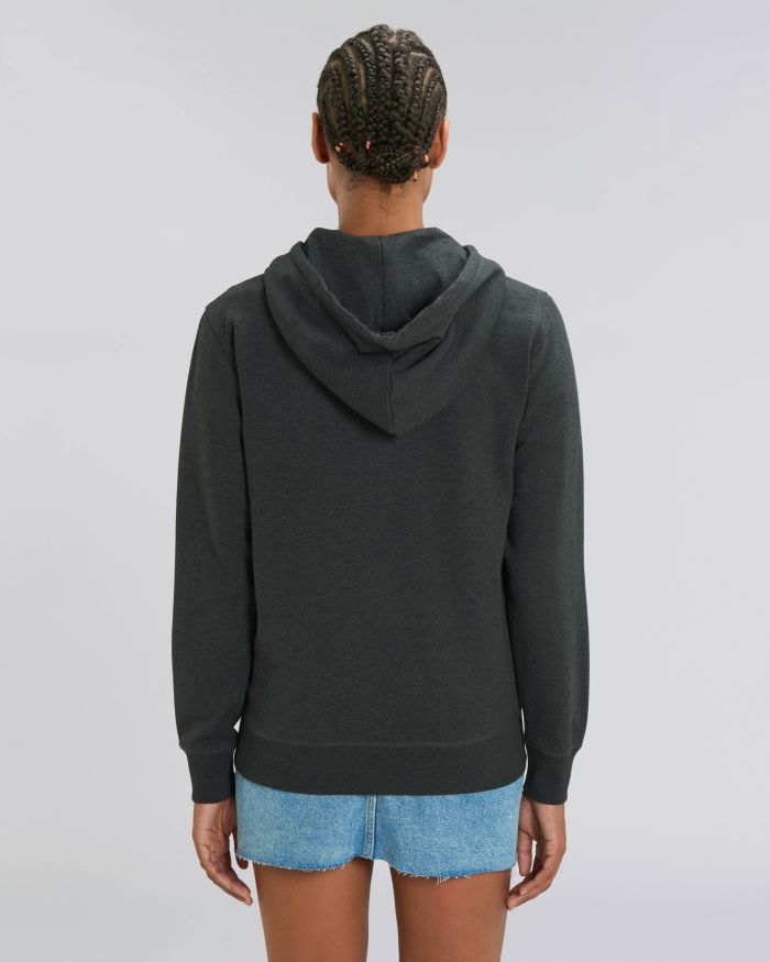 Zip-thru sweatshirts Connector in Farbe Dark Heather Grey