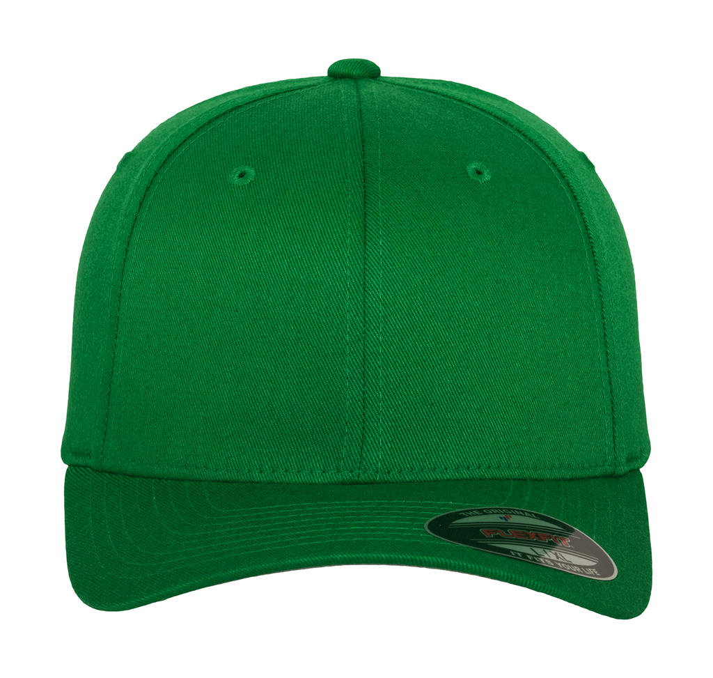  Fitted Baseball Cap in Farbe Pepper Green