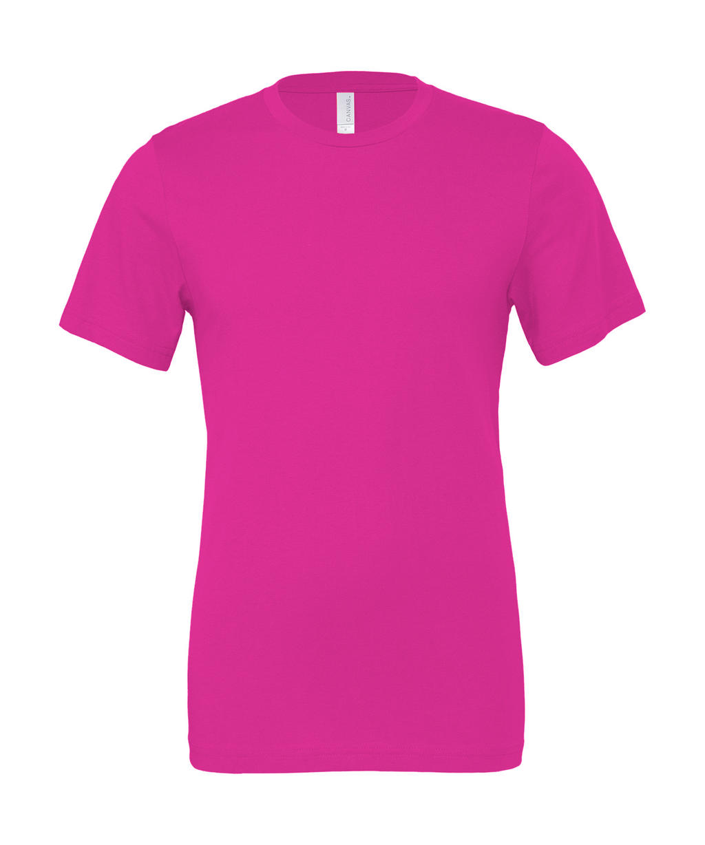  Unisex Jersey Short Sleeve Tee in Farbe Berry