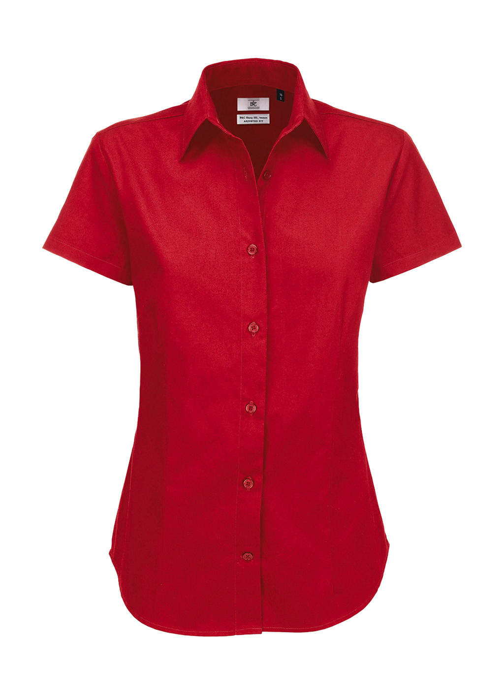  Sharp SSL/women Twill Shirt  in Farbe Deep Red