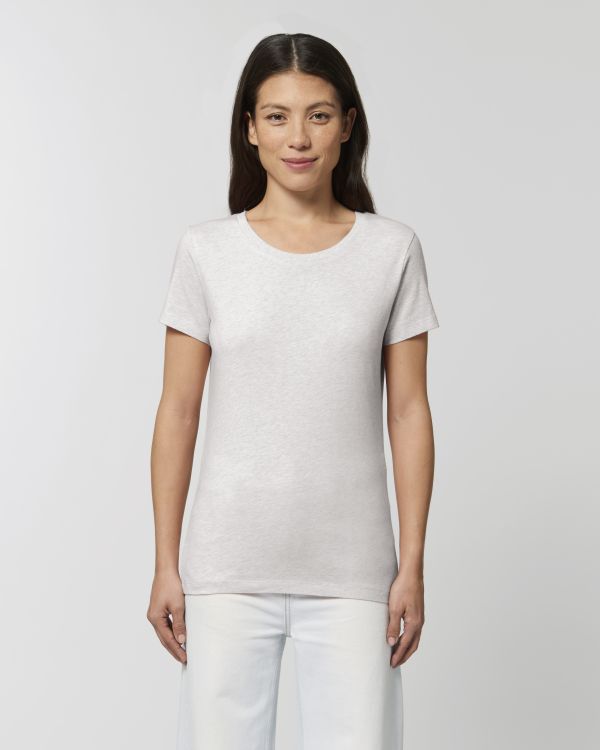 T-Shirt Stella Expresser in Farbe Cream Heather Grey