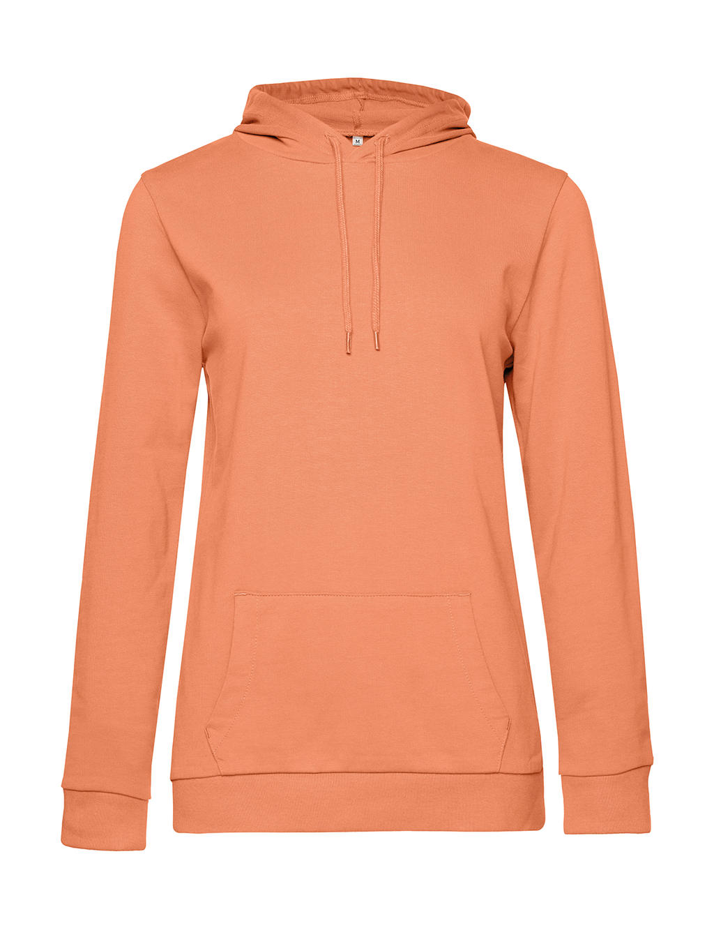  #Hoodie /women French Terry in Farbe Melon Orange