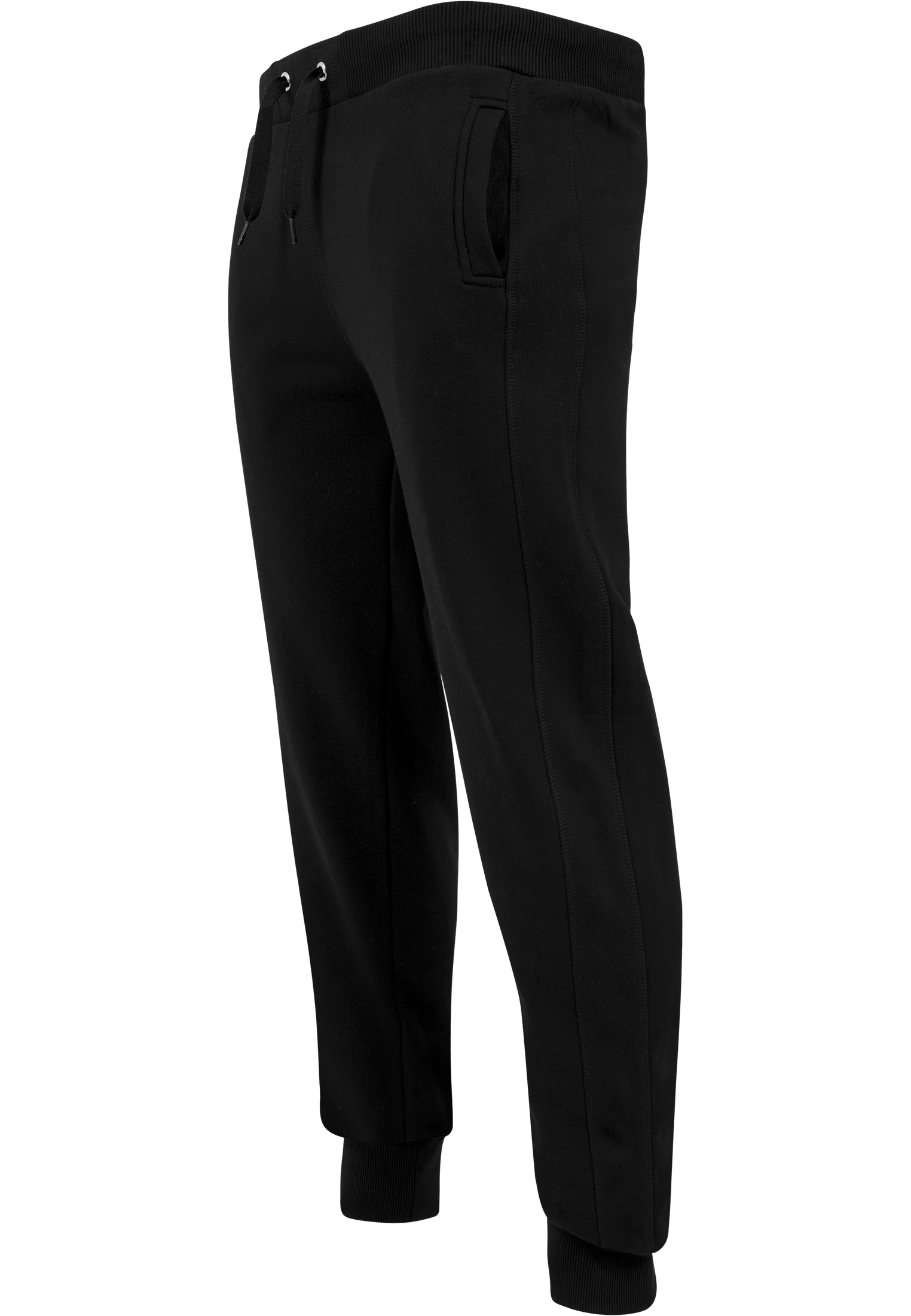 Sweatpants Straight Fit Sweatpants in Farbe black