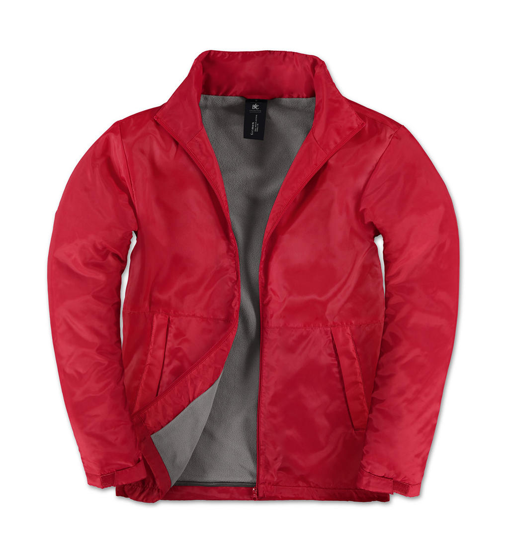  Multi-Active/men Jacket in Farbe Red/Warm Grey