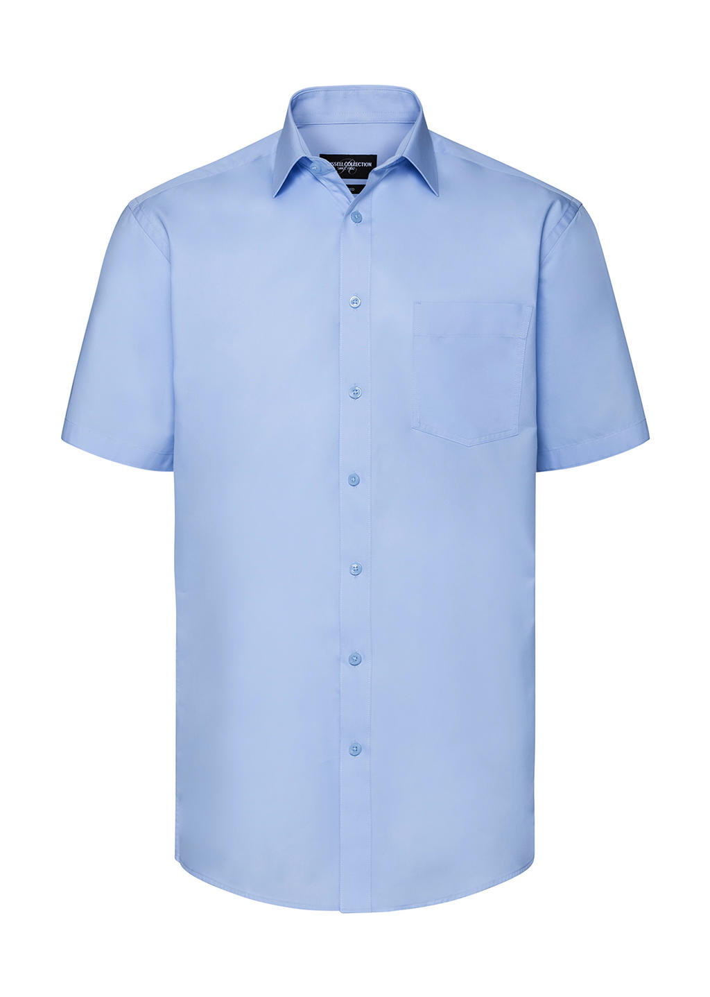  Mens Tailored Coolmax? Shirt in Farbe Light Blue