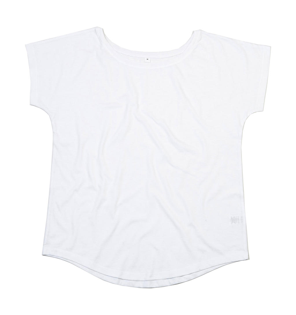  Womens Loose Fit T in Farbe White
