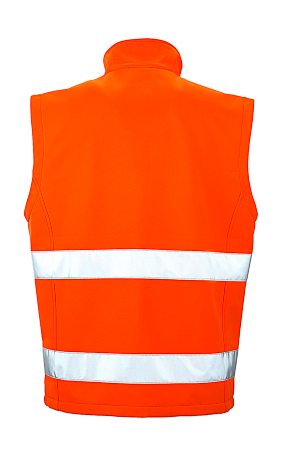  Printable Safety Softshell Gilet in Farbe Fluorescent Orange/Black