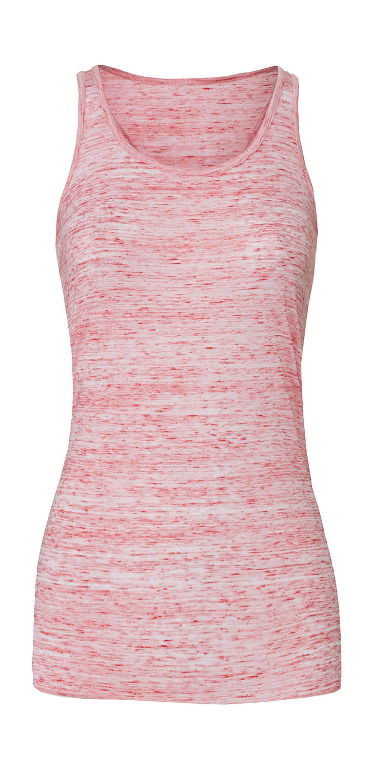  Flowy Racerback Tank Top in Farbe Red Marble