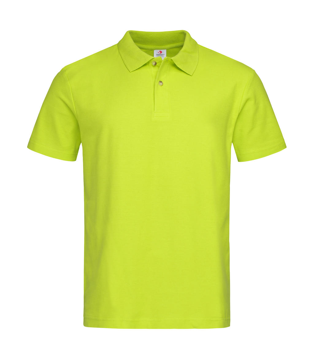  Polo in Farbe Bright Lime