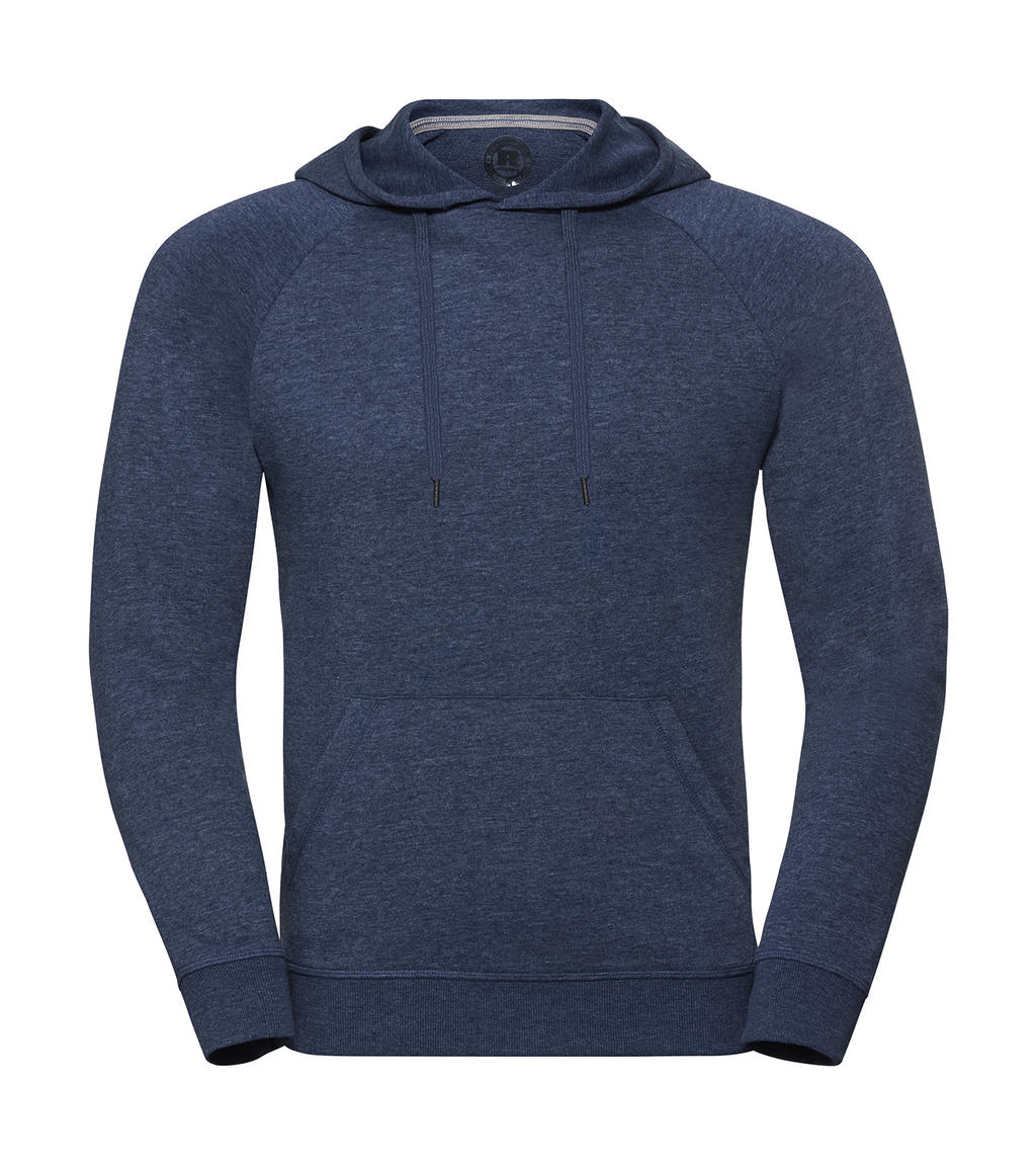  Mens HD Hooded Sweat in Farbe Bright Navy Marl