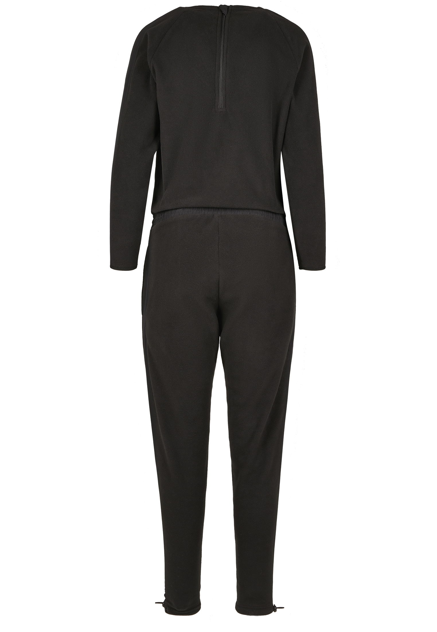 Jumpsuits Ladies Polar Fleece Jumpsuit in Farbe black