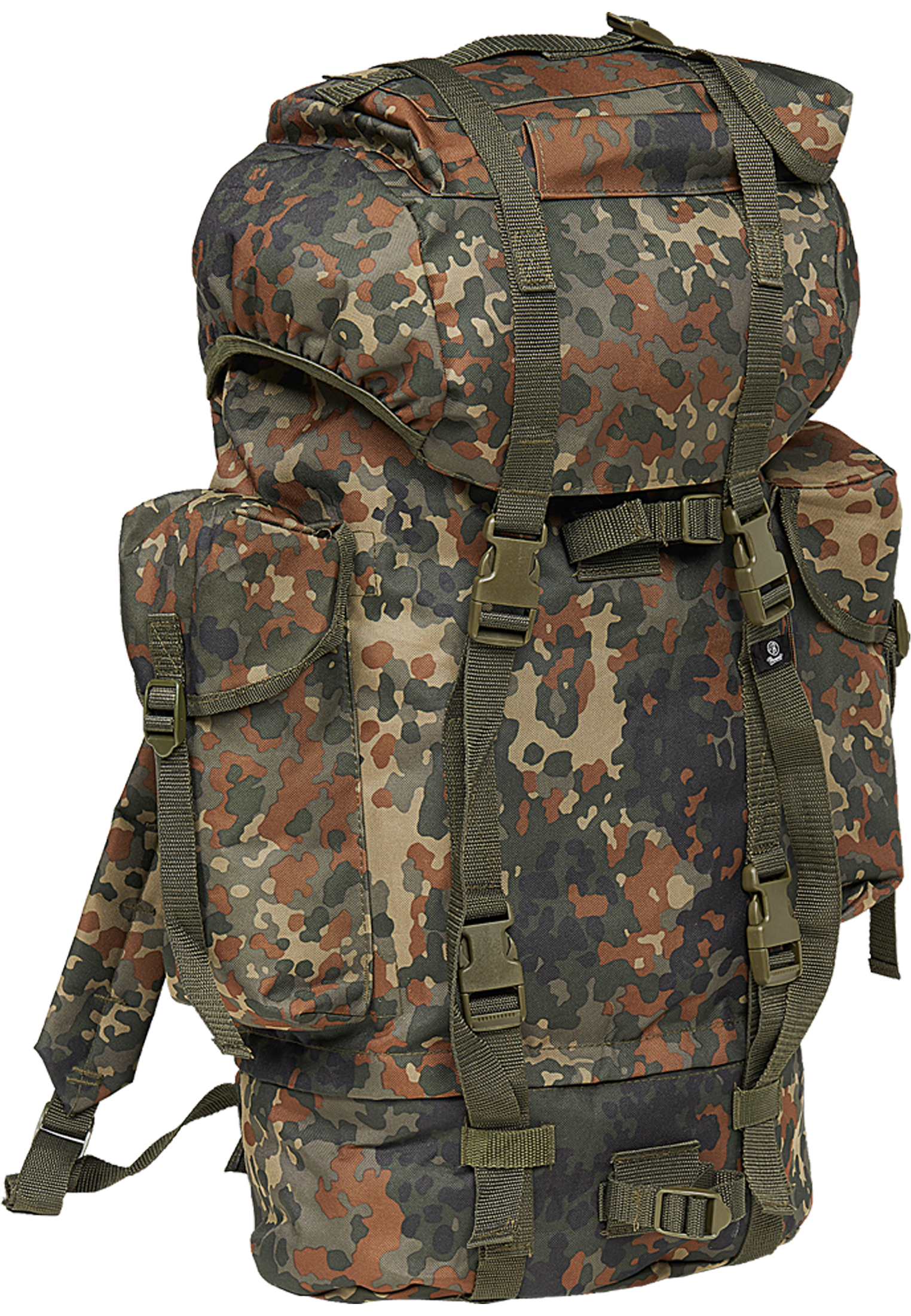 Taschen Nylon Military Backpack in Farbe flecktarn