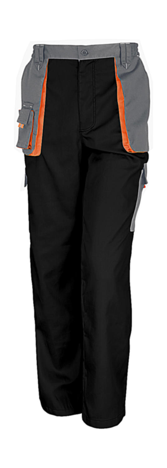  LITE Trouser in Farbe Black/Grey/Orange