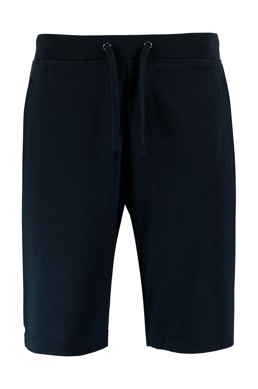  Slim Fit Sweat Short in Farbe Navy