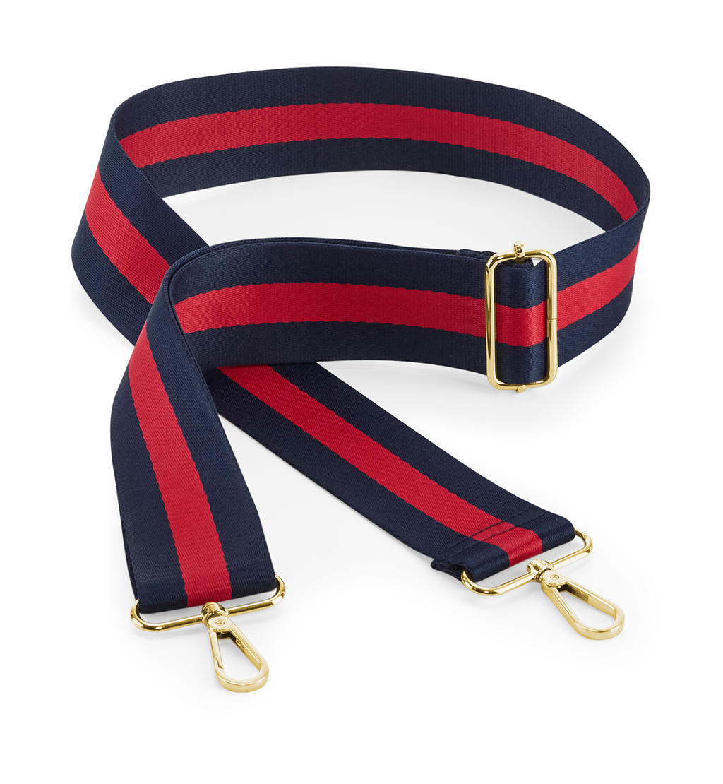  Boutique Adjustable Bag Strap in Farbe Navy/Red