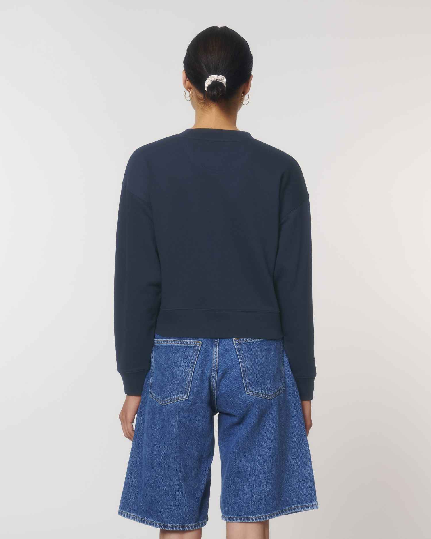 Crew neck sweatshirts Stella Cropster in Farbe French Navy