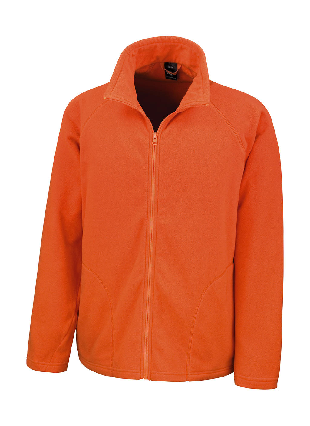  Microfleece Jacket in Farbe Orange