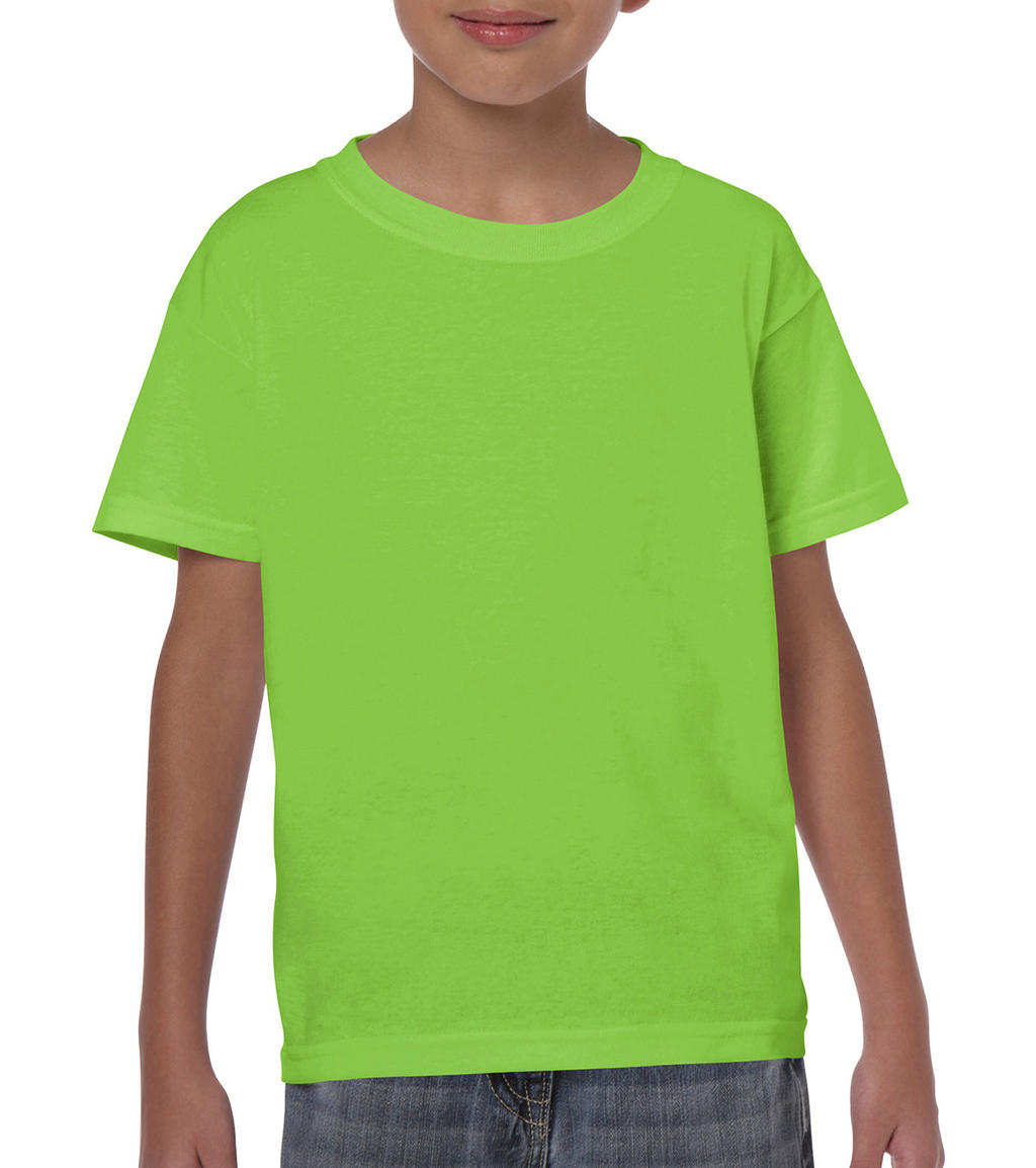  Heavy Cotton Youth T-Shirt in Farbe Lime