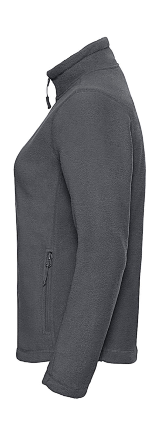  Ladies Full Zip Outdoor Fleece in Farbe Black