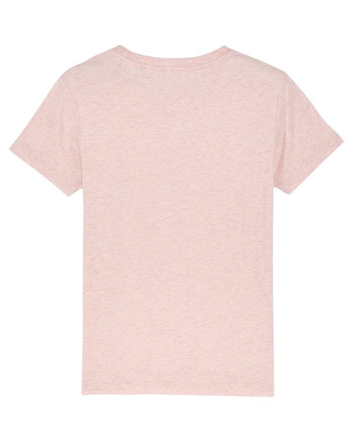 Kids T-Shirt Mini Creator in Farbe Cream Heather Pink
