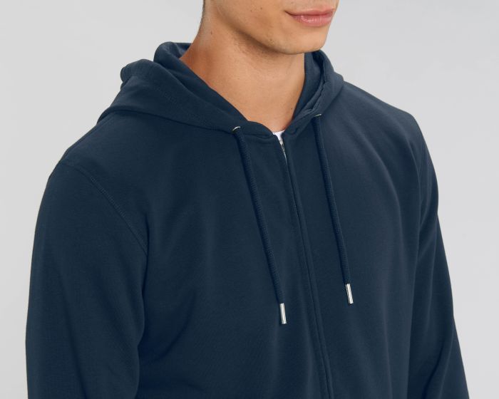 Zip-thru sweatshirts Connector in Farbe French Navy