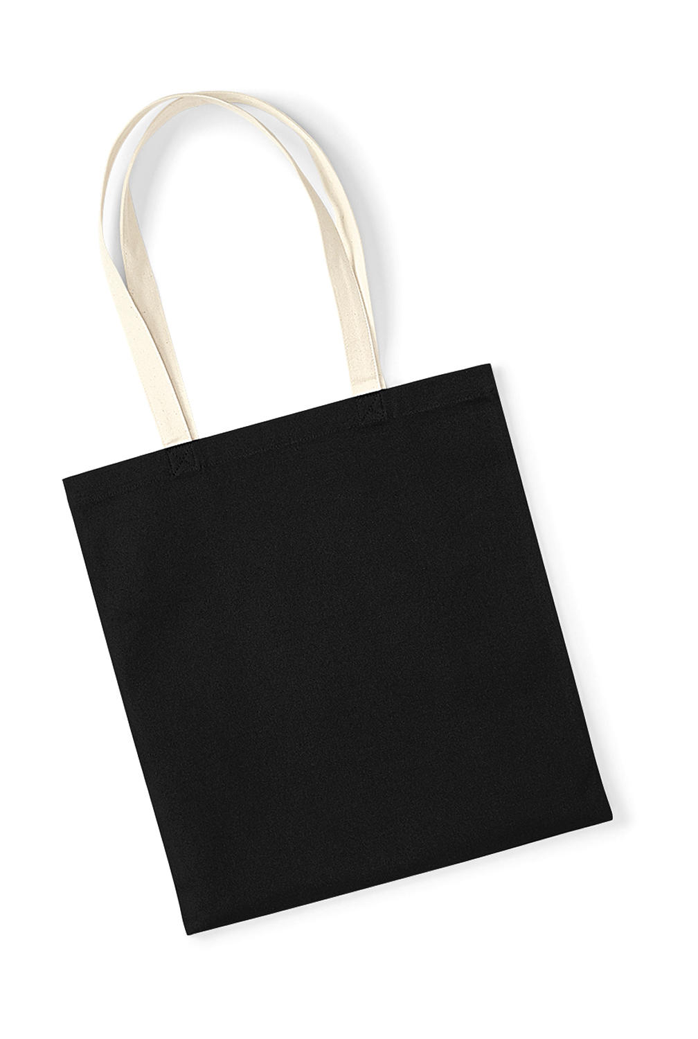  EarthAware? Organic Bag for Life - Contrast Handle in Farbe Black/Natural