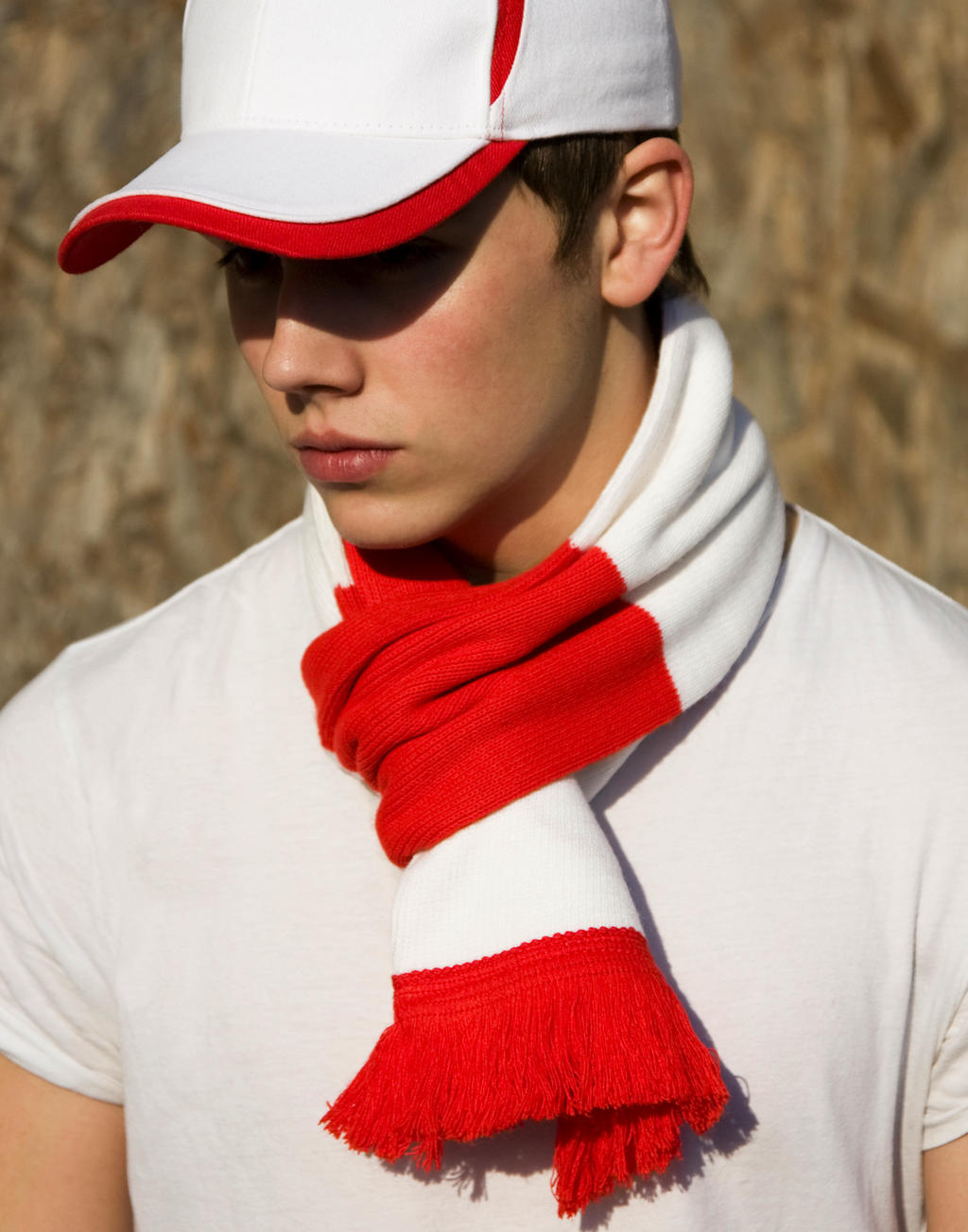  Team Scarf in Farbe White/Navy