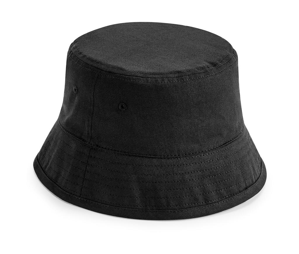  Organic Cotton Bucket Hat in Farbe Black
