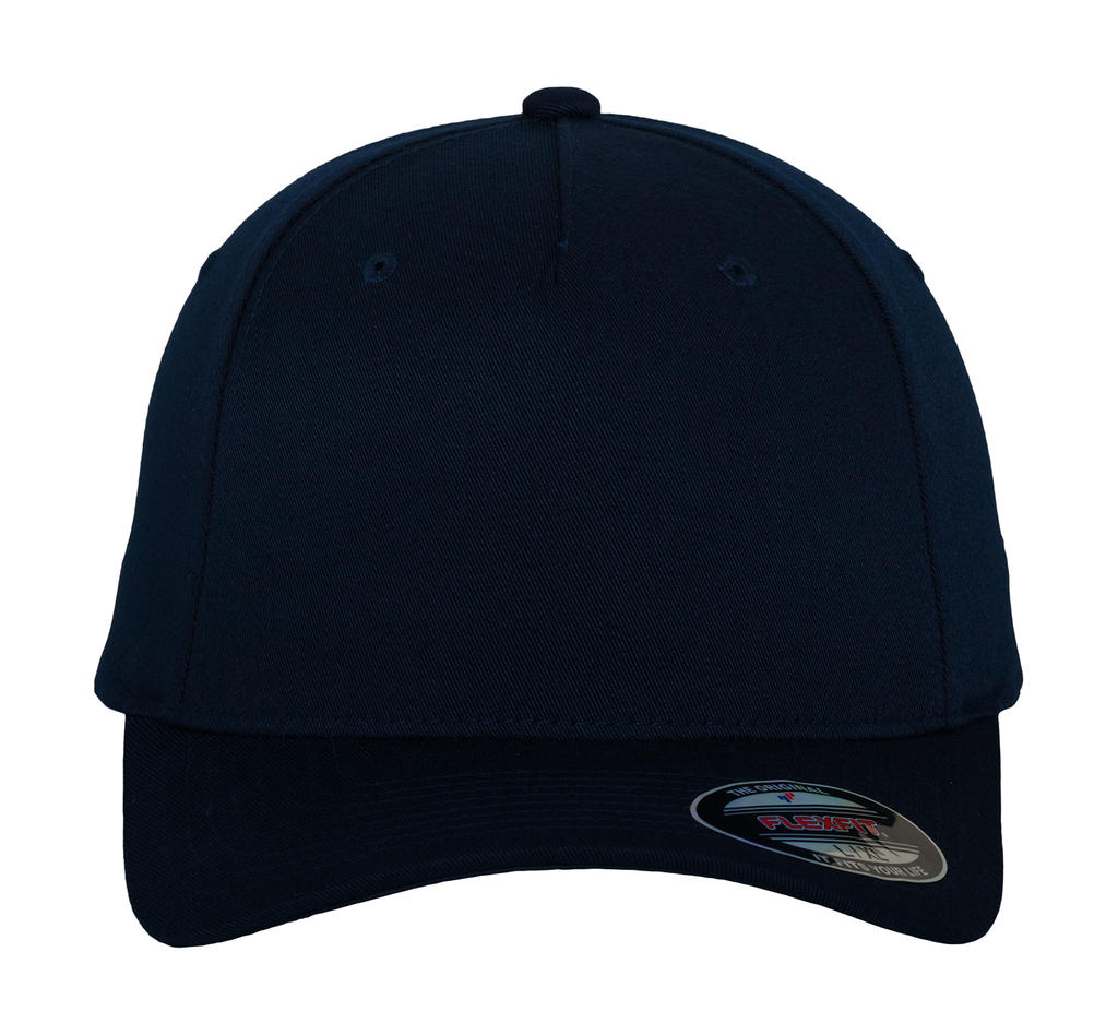  Fitted Baseball Cap in Farbe Navy