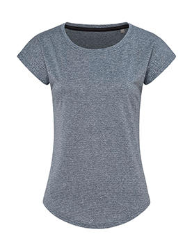  Recycled Sports-T Move Women in Farbe Denim Heather
