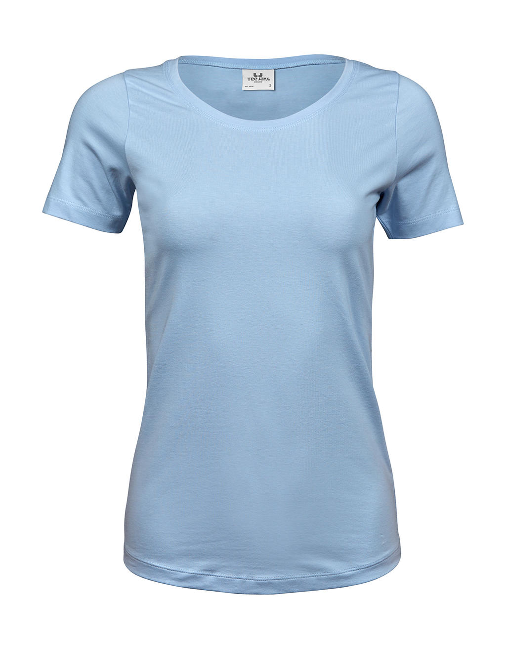  Ladies Stretch Tee in Farbe Light Blue