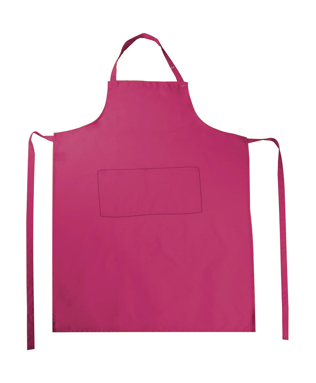  Amsterdam Bib Apron with Pocket in Farbe Pink