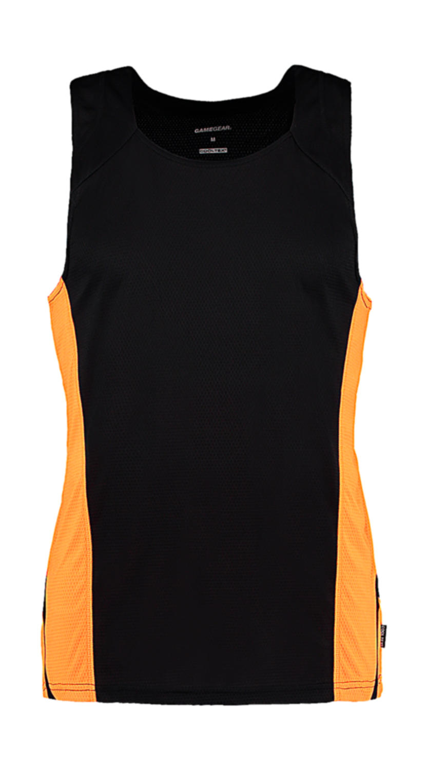  Regular Fit Cooltex? Vest  in Farbe Black/Fluorescent Orange